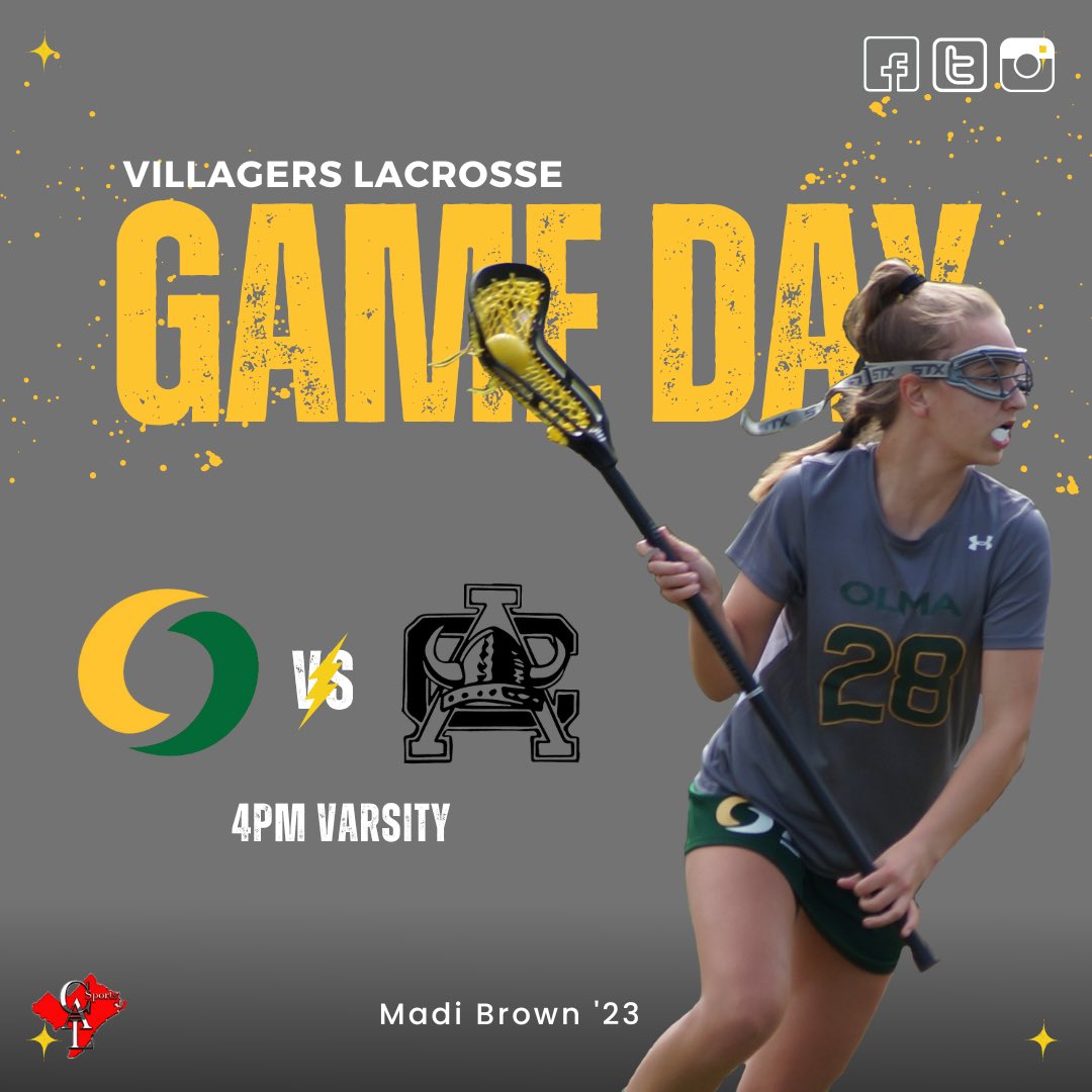 villagerslax's tweet photo. It’s GAMEDAY! 

Villagers vs. Vikings 

🗓 5.9.23
⏰ 4PM Varsity
📍 Atlantic City, NJ https://t.co/DiTXblt7EM