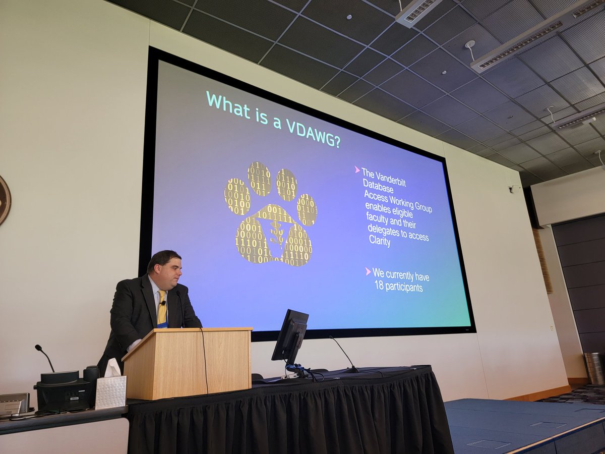 Allison B. McCoy, PhD, ACHIP, FACMI, FAMIA (@allisonbmccoy) on Twitter photo @VUMC_VCLIC <a href="/EliseRussoMPH/">Elise Russo</a> What is a VDAWG? #XGM2023 @VUMC_VCLIC <a href="/EliseRussoMPH/">Elise Russo</a> What is a VDAWG? #XGM2023