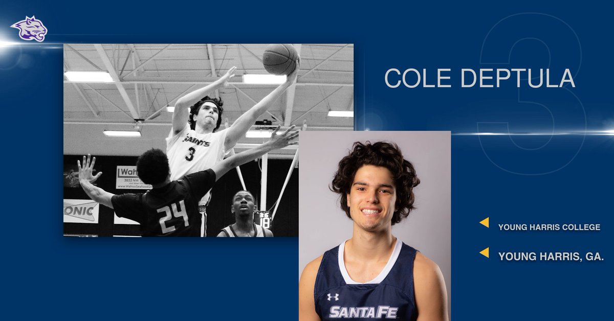 Cole Deptula of @SFsaintsMBB to Join Young Harris College Men's Basketball (@YoungHarrisMBB) Story: bit.ly/3M9CQ8C