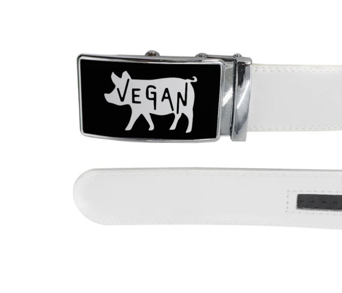 ON SALE for a limited time
When stock is gone so are these unique belts forever. Get yours today and help the animals! #vegans #vegan #veganism #veganclothing #AnimalWelfare 
sarcasticrhinoveganapparel.com/products/vegan…