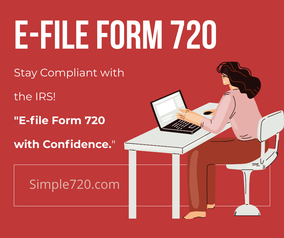 simple720tax's tweet image. Stay compliant with the IRS!
#simple720 #form720 #IRS #efile #bulk #taxes #filing #IRStax #720 #efiling #tax