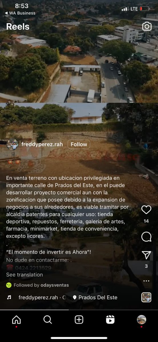 Prados del Este tweet media