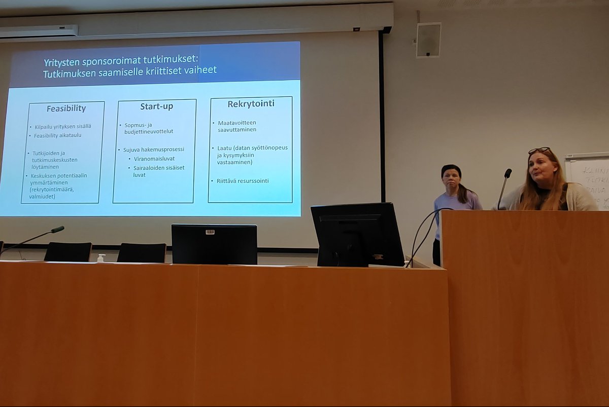 Lääketeollisuudella mahdollisuus esittää kriteerit yritysten toimeksiantamien #kliinisten #lääketutkimusten saamiseksi Suomen Kliinisen Farmakologian yhdistyksen Kliininen lääketutkimus 2023 kurssilla <a href="/SkfyFscp/">Suomen Kliinisen Farmakologian Yhdistys</a> <a href="/JanneBackman1/">Janne Backman</a> <a href="/KirsiSaukkonen/">Kirsi Saukkonen</a> <a href="/Laaketeollisuus/">Lääketeollisuus ry</a>