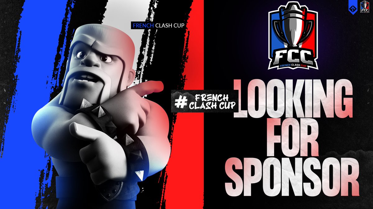 📣 La FCC a besoin de vous, nous recherchons des sponsors pour continuer à récompenser les nombreuses équipes qui participent à nos tournois🔥 📣 The FCC needs you, we are looking for sponsors to be able to continue to reward the teams that participate in our tournaments 🔥