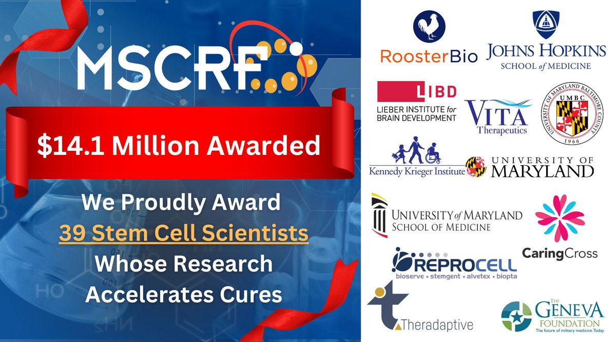 We are thrilled that @sean_murphy50 has been awarded a postdoctoral fellowship and that <a href="/punited/">Peter Andersen</a> has been granted a commercialization award from <a href="/MD_Stem_Cell/">MSCRF</a>. Congrats!!!