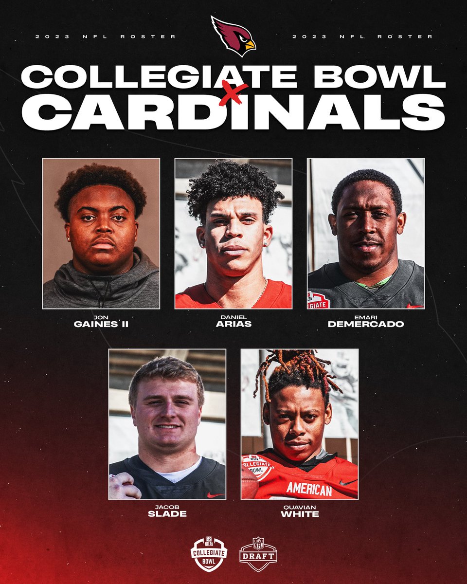 Five of our 2023 Collegiate Bowl alums are officially in the #BirdGang 🔥 #NFLPABowl #NFLPABowlAlums