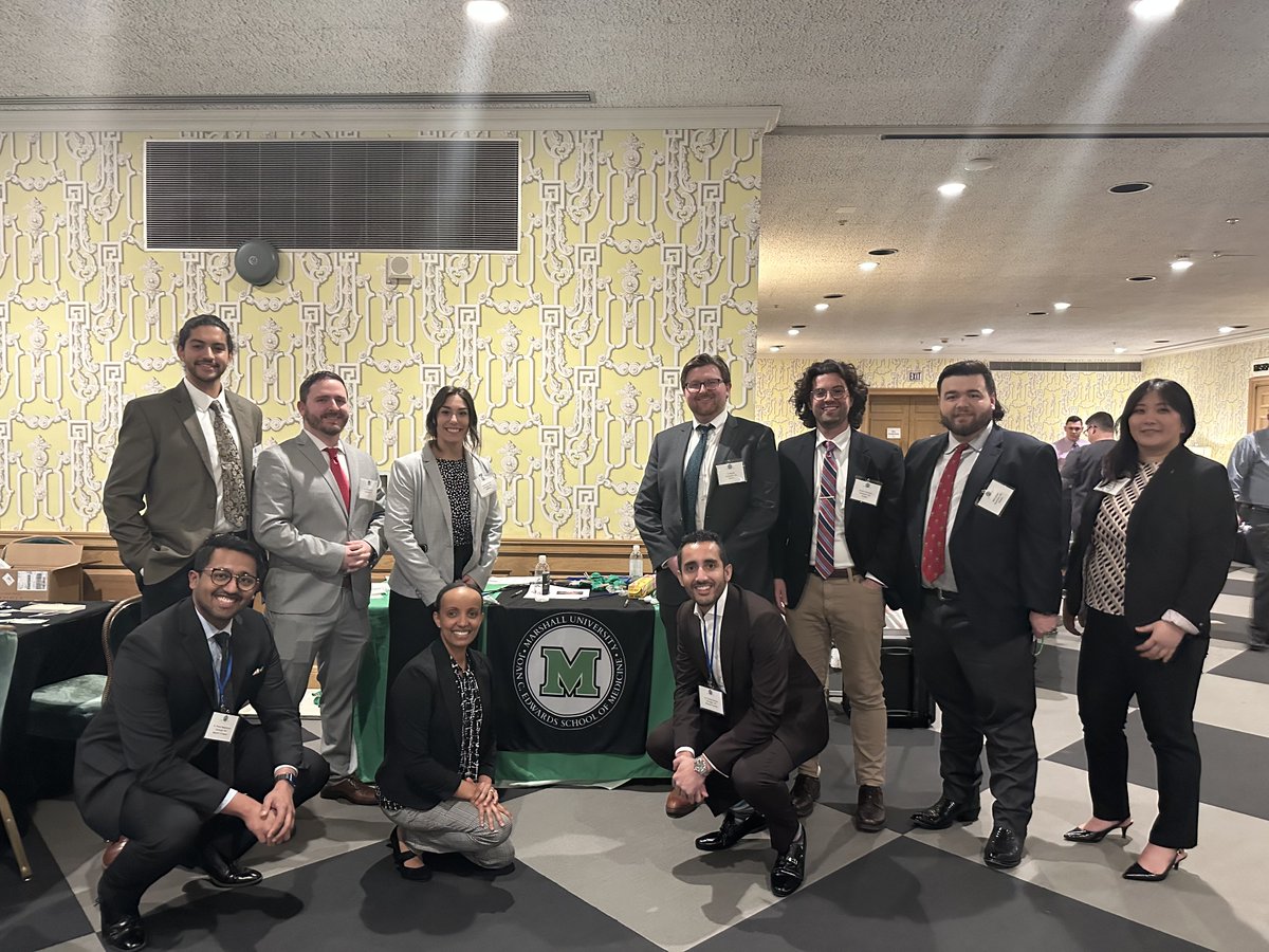 #MarshallSurgery faculty, resident physicians and medical students recently attended the WV Chapter of @AmCollSurgeons annual meeting and racked up several awards!