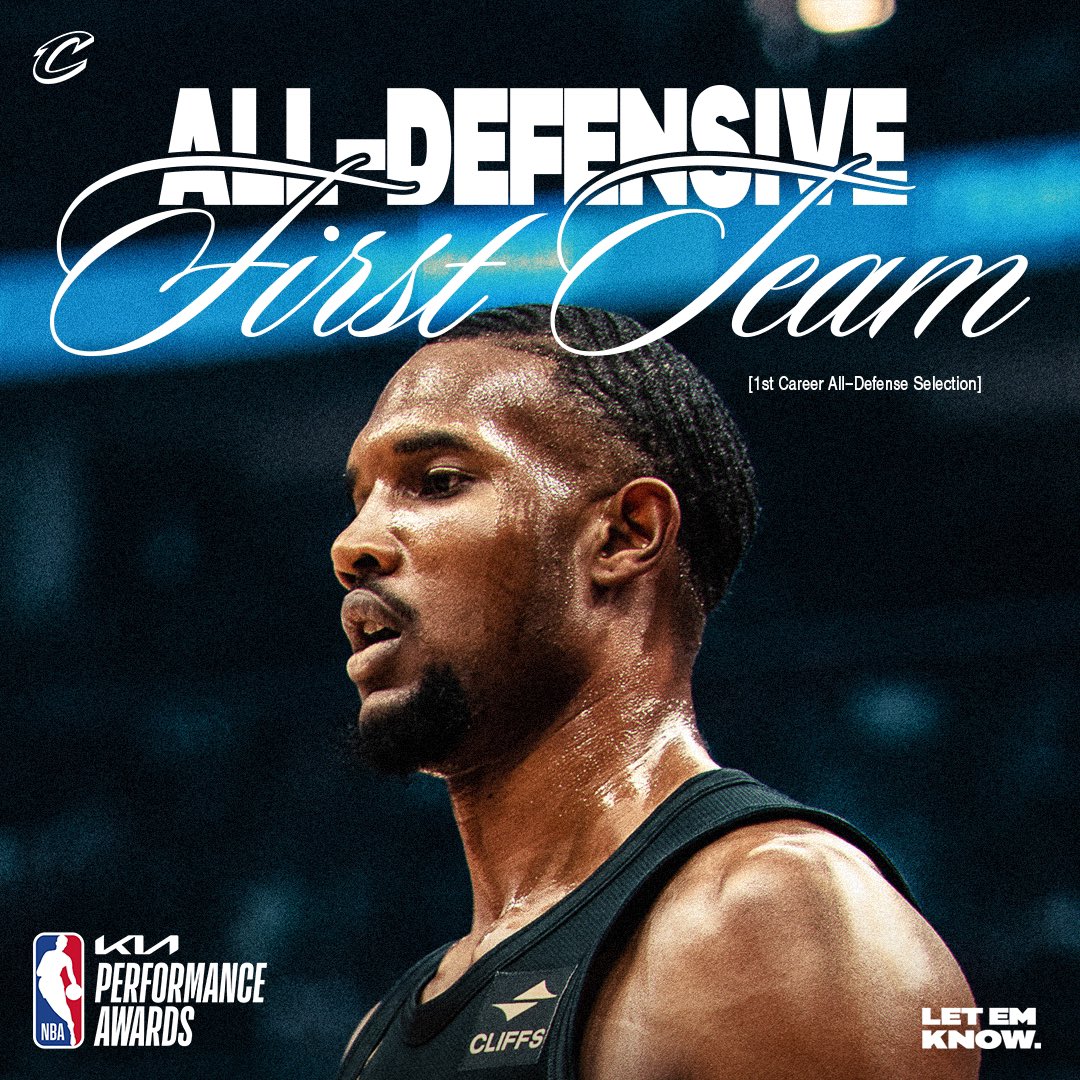 The youngest player EVER to earn @Kia NBA All-Defensive First Team honors!📈 #LetEmKnow