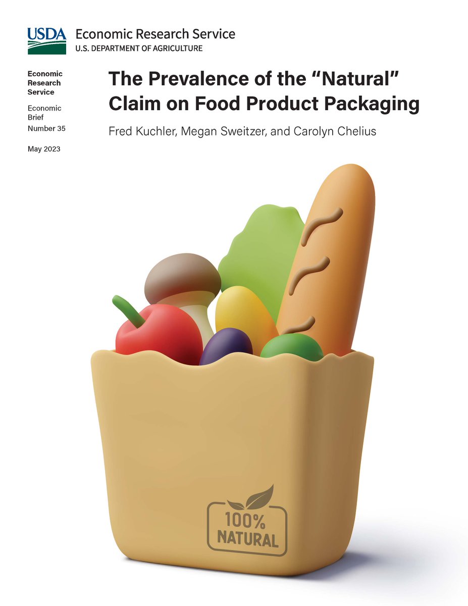 USDA_ERS's tweet photo. Foods labeled as "natural" accounted for 16.3 percent of all retail food spending, 16.9 percent of all items purchased (unit sales) and 11 percent of UPCs in stores. Learn more: https://t.co/GpZZ0GyTOo. https://t.co/J0gYNTvotA