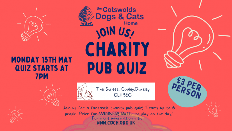cotsdogscats's tweet photo. FULLY BOOKED
Grab your friends and family and head for the Old Fox at Coaley for one of the best Charity quizzes in town!
🐾To book call: 01453 890905
🐾Prize for winning team
Licensed bar that will remain open until 11pm.
#pubquiz #coaley #cotsdogscats #stroud #dursley https://t.co/HAiwVLgXhJ