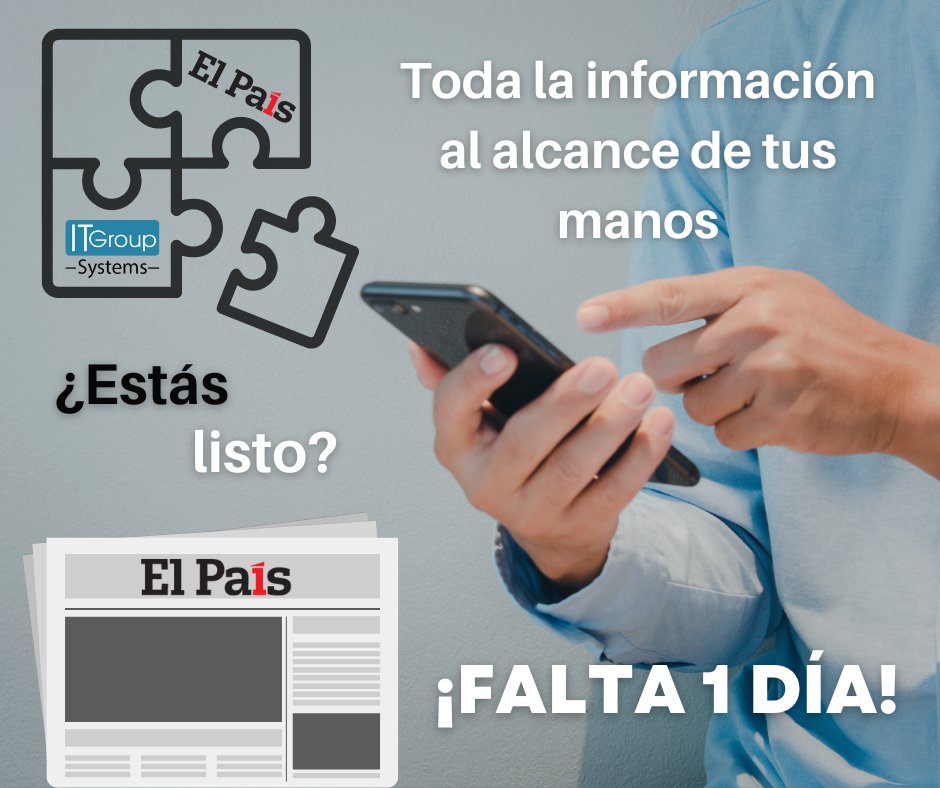 ITGroup_Systems's tweet photo. 👨💻Tenemos una gran sorpresa para ti🎆 ¿Estás listo?
¡Prepárate, falta 1️⃣ día!
#ItGroup #Bolivia #elpaisbo #noticias #ElPaís https://t.co/2Fkd4VaW1E