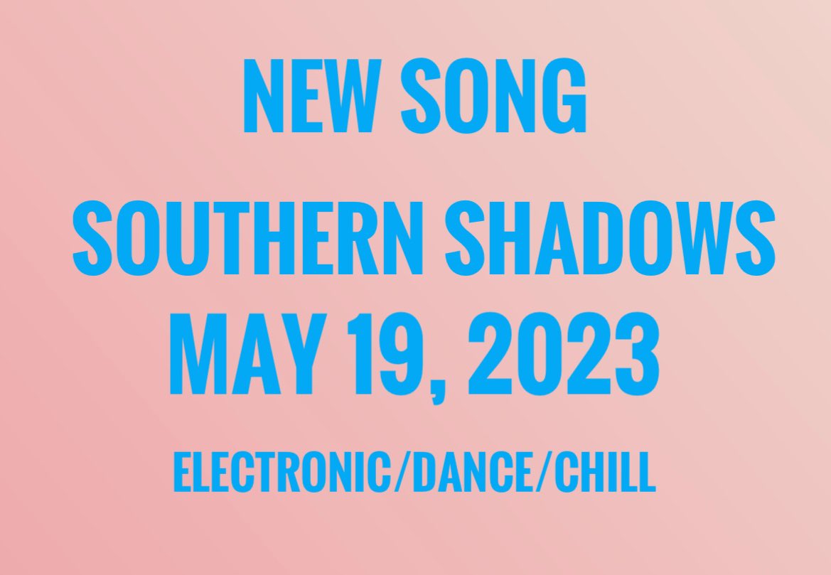 Hey everyone!  There’s so much going on in my life right now…But, one foot in front of the other, still on pace for a new song coming on May 19! Excited to share it w/you! ✌️🪘🚙