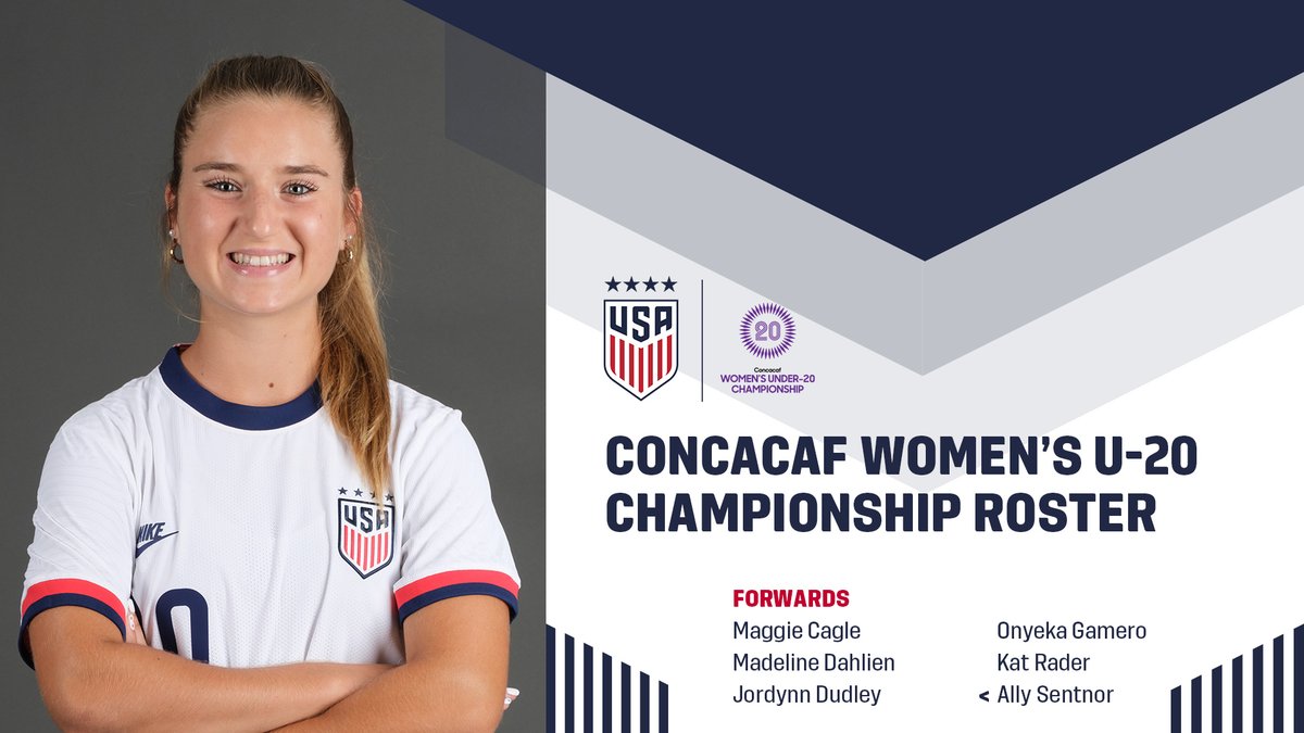 USYNT's tweet photo. Ready or not, here we come!

Here are the 21 players who will represent 🇺🇸 at the @Concacaf Women’s U-20 Championship in Dominican Republic! ≫ https://t.co/HYFTk4VKdA https://t.co/X7FFEEJImF