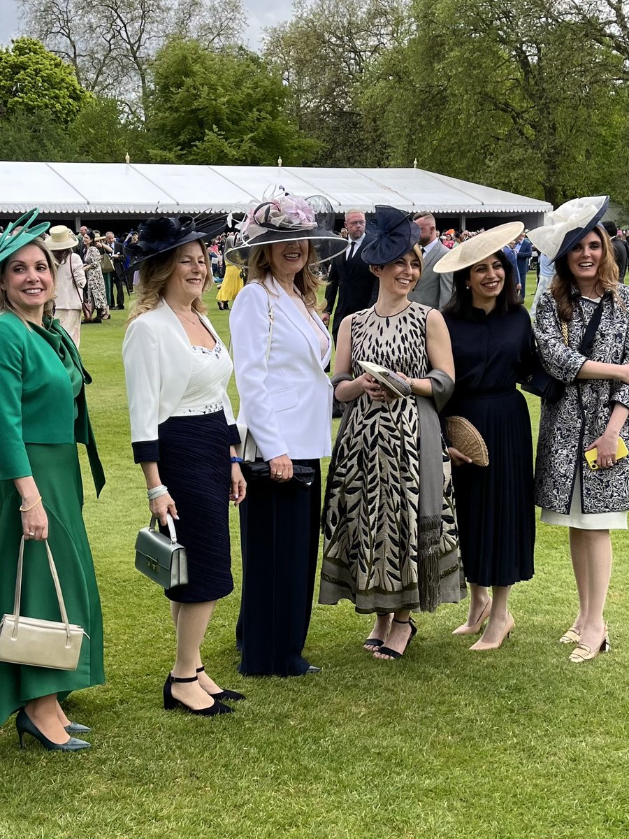 Today Garden Party with my amazing team of the Embassy 🇮🇹 🇬🇧