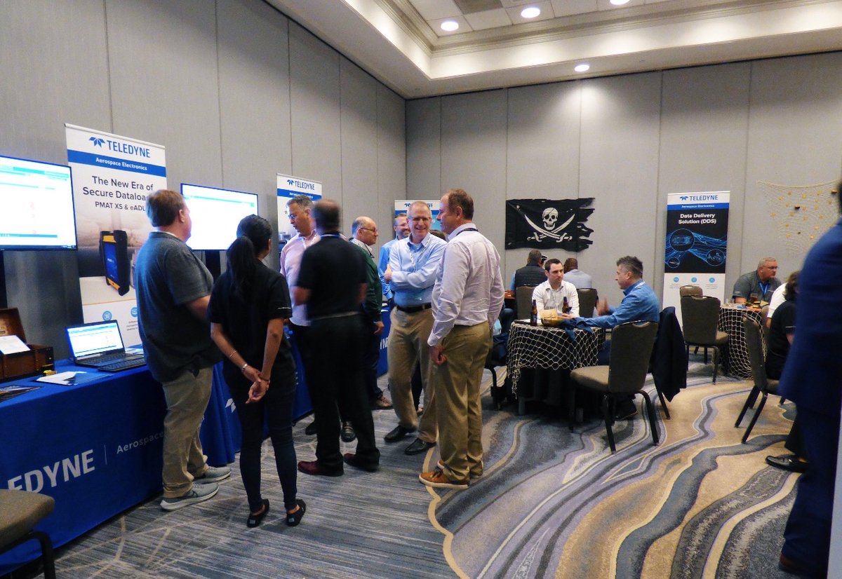 TDYControls's tweet photo. Day 2 at #AMCAEEC2023 and still two days left to come meet the Teledyne Team! 

Stop by Suite Evergreen F, we look forward to connecting with you. 
#tradeshow #teledyne #team #aerospaceindustry #newtechnology #securedata #dataprocessing https://t.co/GE0OPvWyrr