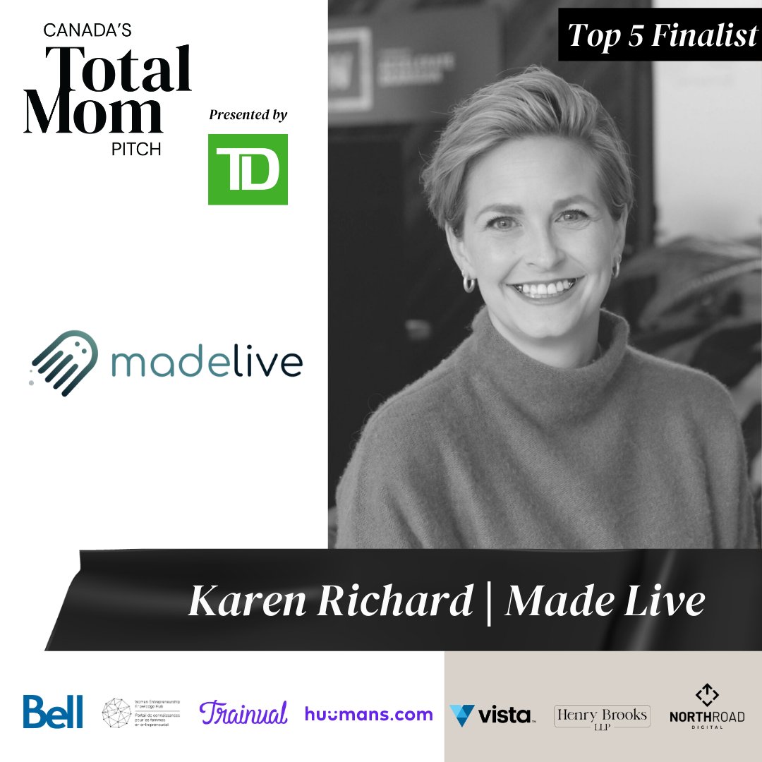 I did it! Top 5 in the Total Mom Pitch! Stay tuned for updates. 

Thank you, @totalmominc, incubator session speakers, and judges. I am beyond excited to meet everyone and make some incredible connections. 

#totalmompitch2023 #womeninbusiness #womenintech #femalefounder
