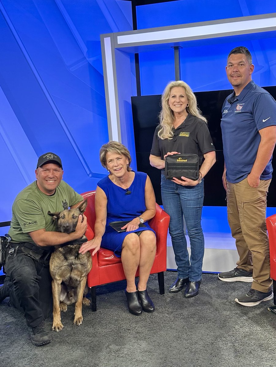 Drisha Leggitt (@dleggitt) on Twitter photo Thank you <a href="/WEHTWTVWlocal/">Eyewitness News</a> hosting <a href="/EvansvillePD/">Evansville Police</a> #K9 Officer Doug Bueltel & #K9Ace <a href="/USPCA_Official/">USPCA Official</a> Prez Eric Johnson & me <a href="/Swab_Tek/">SwabTek</a>-on protecting #K9 #1stResponders from #Fentanyl on #NationalFentanylAwarenessDay #JustSayKnow #SwabTek proud 2 donate! Thank you <a href="/WEHTWTVWlocal/">Eyewitness News</a> hosting <a href="/EvansvillePD/">Evansville Police</a> #K9 Officer Doug Bueltel & #K9Ace <a href="/USPCA_Official/">USPCA Official</a> Prez Eric Johnson & me <a href="/Swab_Tek/">SwabTek</a>-on protecting #K9 #1stResponders from #Fentanyl on #NationalFentanylAwarenessDay #JustSayKnow #SwabTek proud 2 donate!