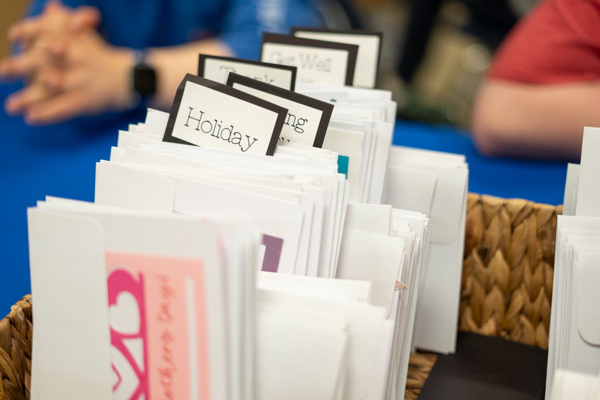 ccsdschools's tweet image. With mother’s day coming up, a group of Festa students made a TON of cards to give to the community last week! After designing and preparing the cards these students set up a stand on Friday to hand them out, collecting donations for #CommunityBasedLearning programs as they went!