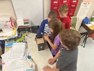 Fub escape room this afternoon with <a href="/BrianMi85242682/">Brian Miller</a> where students were combing critical thinking and collaboration to solve a series of riddles.