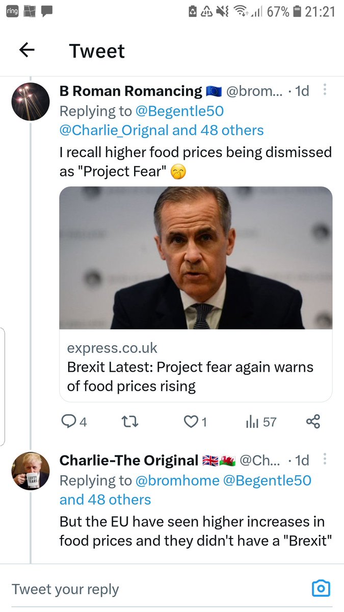 Charlie_UK2023's tweet photo. @_JeremyNicholls @PhoneyItalian @bringiton8712 @The_Leaver @just2sayin @Peter14306722 @David19531501 @of_flocks @Davidmetroland @David_Vaporium @SetCondiment @GeoffBarton9 @LeftBehindPoet @987_charles @cathyby @Musc1esbri2 @Claesson_Kate @damienXTR @1ainTro11sBots @LitespeedBlue @B58Gradda @rec777777 @viv_cooper @Begentle50 @bromhome @boomer_ish @MattAdkin @CharlieCarlsbad @ChrisEv06631592 @mindedmusically @musicalbounce @bazcarter15 @wobski421 @RuskieRunt @AlainLe89396509 @fcukBrexit @N1geTro115T1ts @Bellagio_bound @Martin020455 @Brexistential1 @BrexistentialC @CSY10111 @TR01i01i @terrasea @Stephen1010102 @Michael80789776 @lordgmanilson @gibberingloudly @AilsaWotton Indeed. Brexit would increased food inflation, but he EU, had / higher food inflation.
Let's use, unemployment. Leaving the EU would see higher unemployment, but again lower than the EU.
What's the pattern here, I just can't pit my finger on it
#projectfear
#projectbollocks https://t.co/KEgOLzXH96