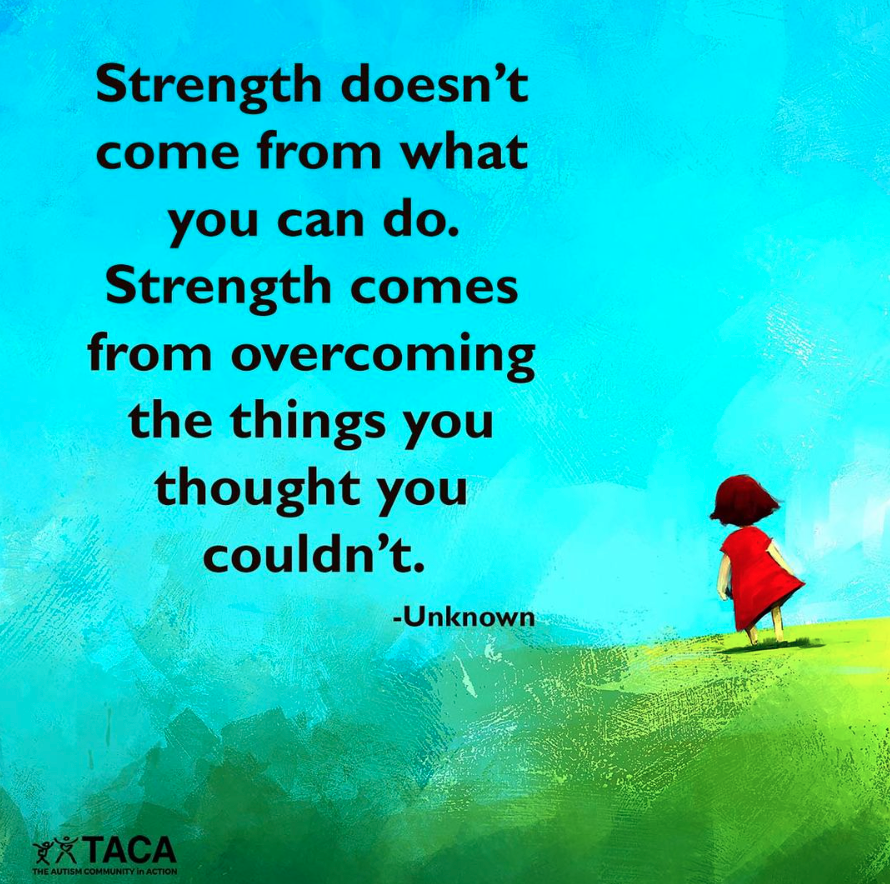 aakcares's tweet photo. "Strength comes from overcoming the things you thought you couldn't." #aakcares #allaboutkids @TACAfoundation https://t.co/EYMHLYvTyL