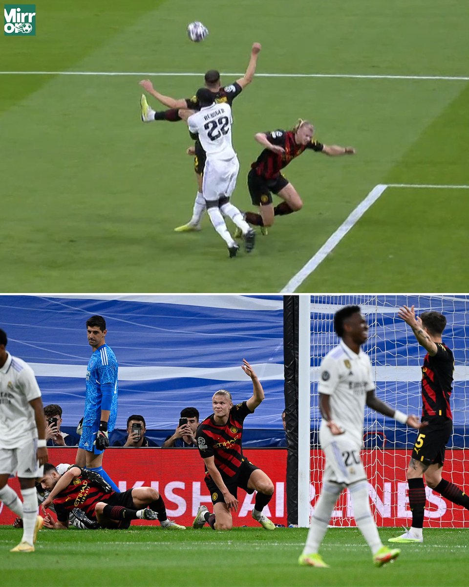 Mirror Football on Twitter "Should Man City have been awarded a