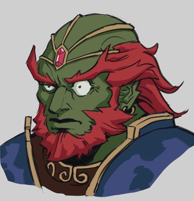 「ganon, but he thinks he's hylian」|MenasLGのイラスト
