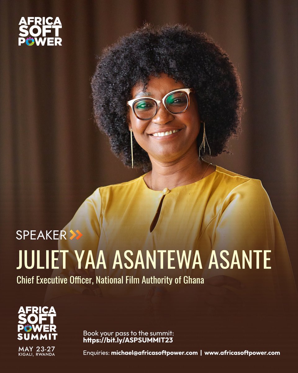 africasoftpower's tweet photo. We are proud of our speakers at this month’s upcoming Africa Soft Power Summit in Kigali, Rwanda, from May 23rd - 27th! 

#ASPMay #ASPSummit https://t.co/zxNZYnAIKl