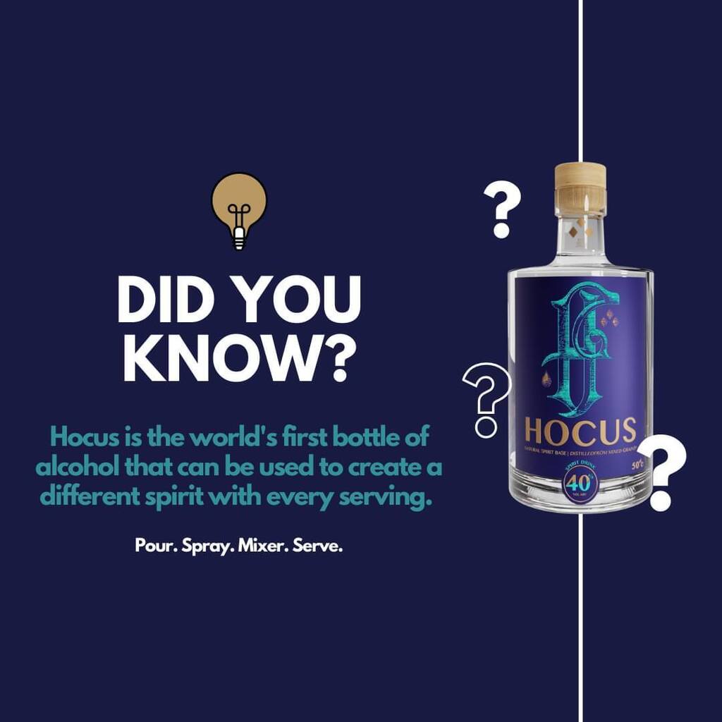 HocusDrinks's tweet image. We're changing the way you drink alcohol...One bottle at a time ✨

Simply purchase one Hocus Bottle and your chosen spirits to be one step closer to a revolutionary drinking experience. 

The quickest, and cheapest way to achieve a fully stocked bar! 

Take a look: …