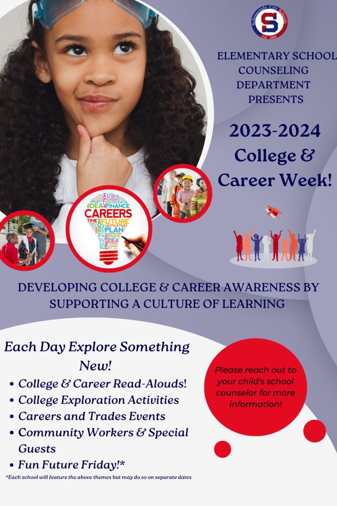 SCSchools's tweet photo. 👨🏽‍💻👮🏾‍♂️👷🏼‍♀️ College and career readiness isn’t just for high school seniors, in Schenectady schools it starts in Pre-Kindergarten.
 
Each day next week, we will welcome several special guests into elementary school classrooms to speak about their careers. https://t.co/iqAWzbDlGD