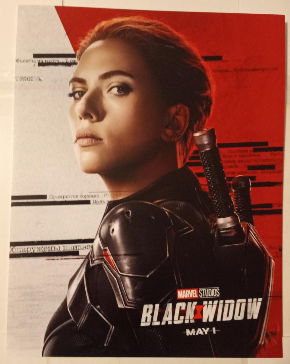 CollectibleWizz's tweet photo. Just listed #Marvel #BlackWidow Movie Poster Photo  #TheAvengers #ScarlettJohansson 
https://t.co/fWmPijFf5V https://t.co/lGAeEV1W0u