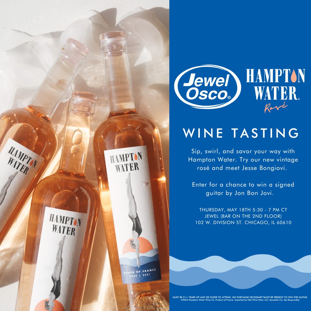 Hampton Water on Twitter "Hey Chicago! Sip, swirl, and savor your way
