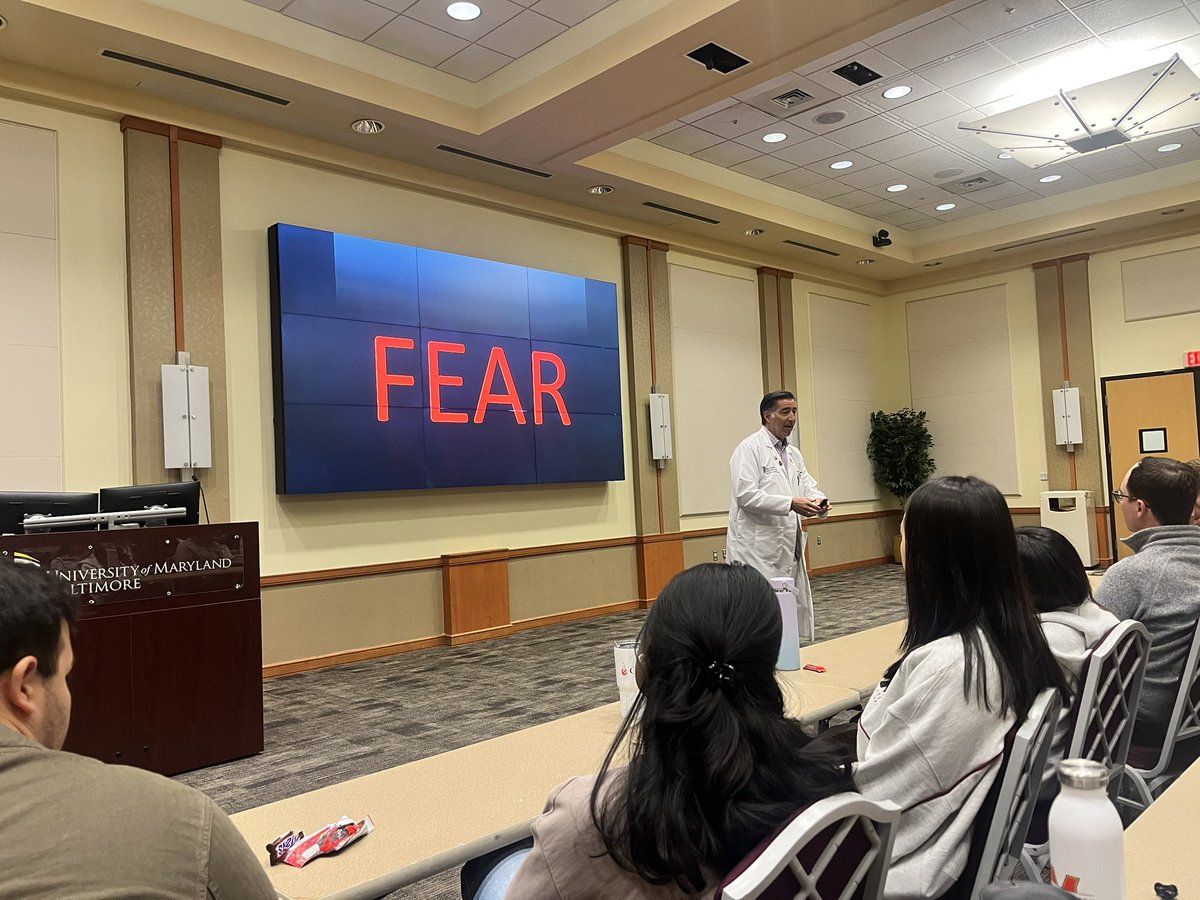 Laura Bontempo (@drlauraer) on Twitter photo Dr Martinez teaching the medical students how to deal with their reactions during the early days of internship. <a href="/UMEmergencyMed/">U of Maryland Emergency Med</a> Dr Martinez teaching the medical students how to deal with their reactions during the early days of internship. <a href="/UMEmergencyMed/">U of Maryland Emergency Med</a>