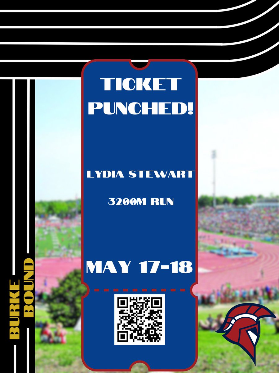 Lydia carries on the Stewart tradition and is also Burke Bound!