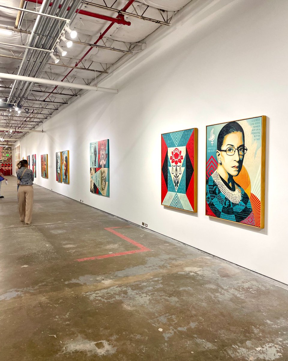 Last week, our team drove a few streets over to the Dallas Contemporary museum in the Design District! We had an awesome time checking out the Shepard Fairey installation and getting some out-of-office inspiration!