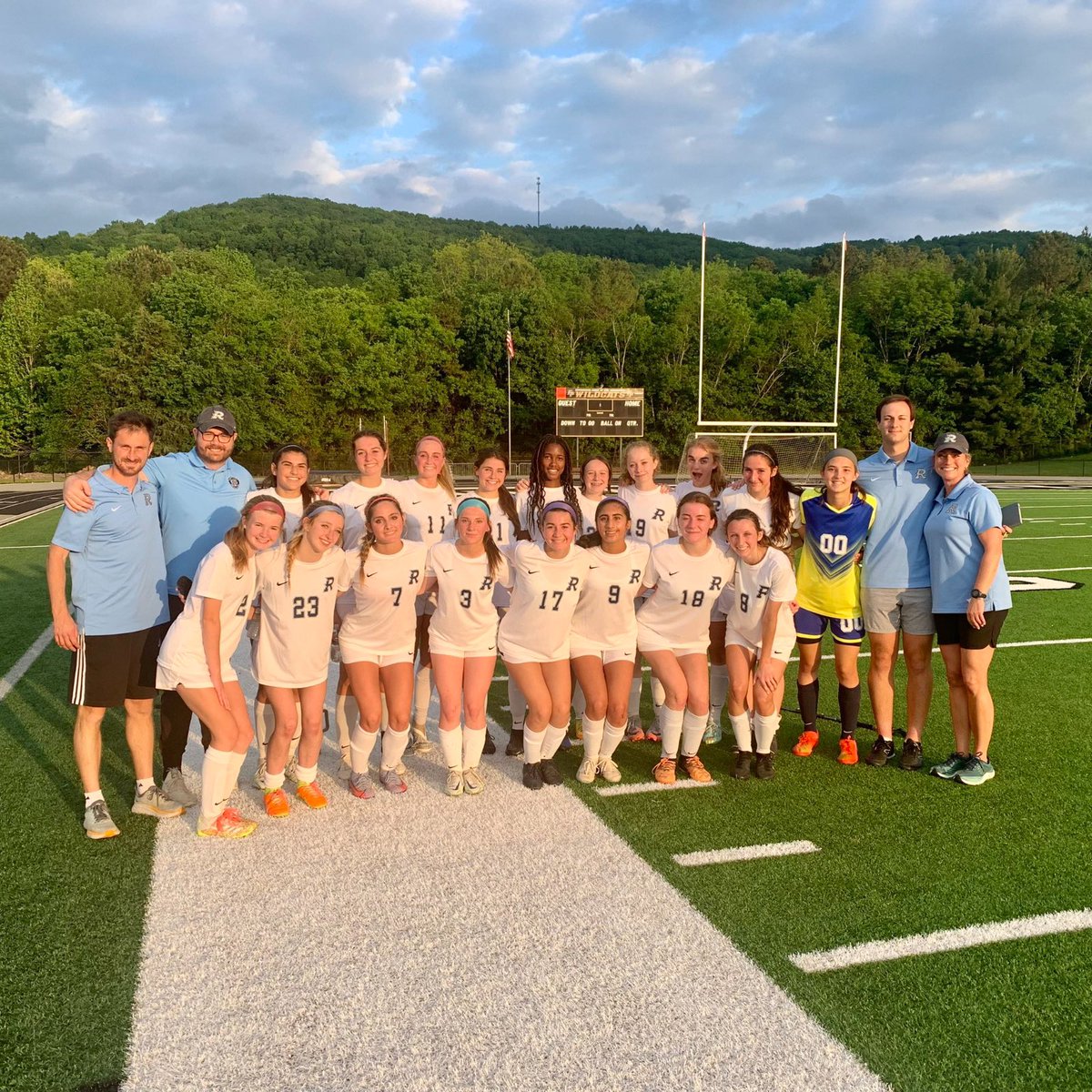 The Varsity Girls Soccer Team is headed to the Final Four in the AHSAA Class 6A playoffs - a first in program history! 

“This team is special, and they work hard for one another,” shared Head Coach Christy Copeland. Go @RAIDERSonGarth!

Read more here:
randolphathletics.net/2023/05/09/lad…
