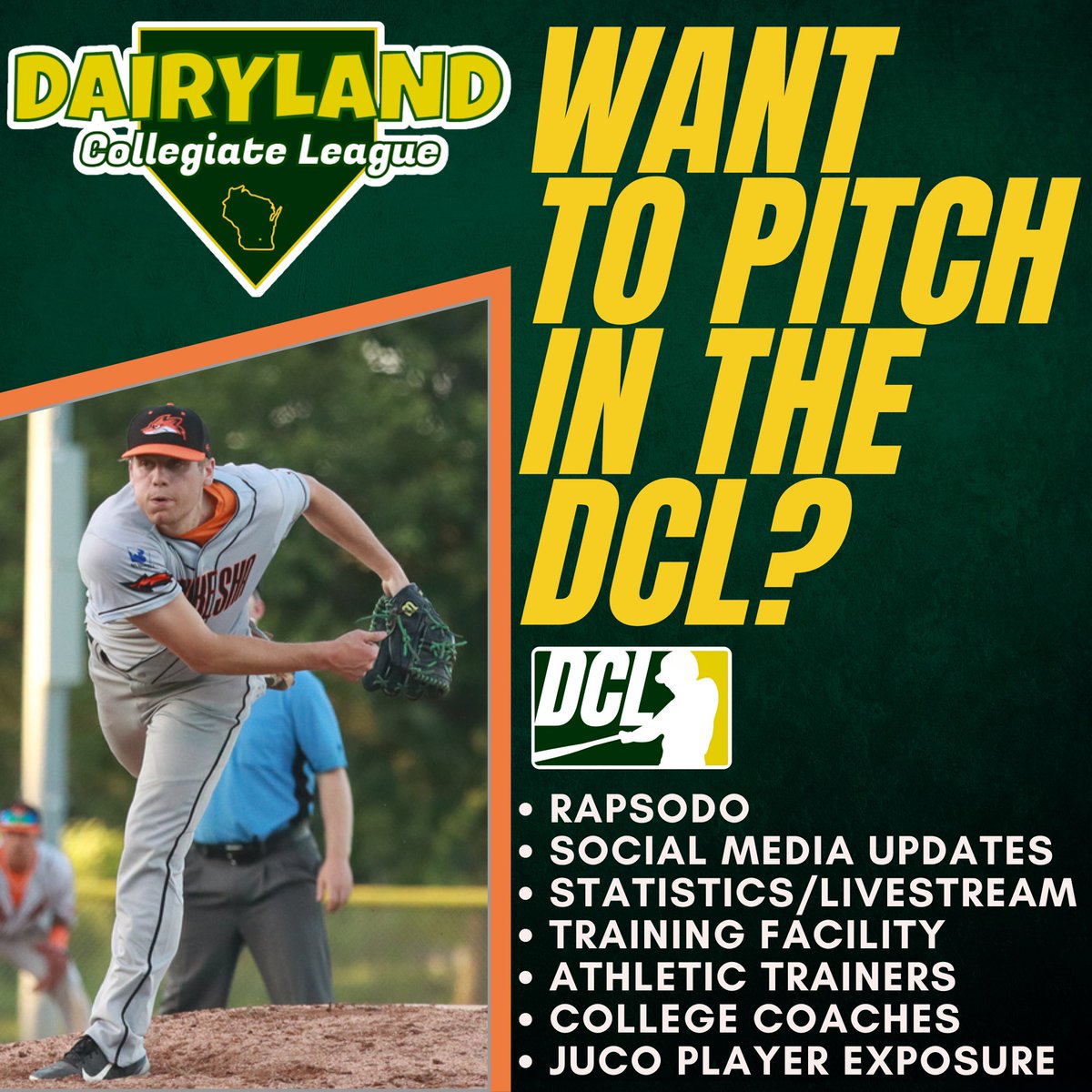 Dairyland Collegiate League tweet media