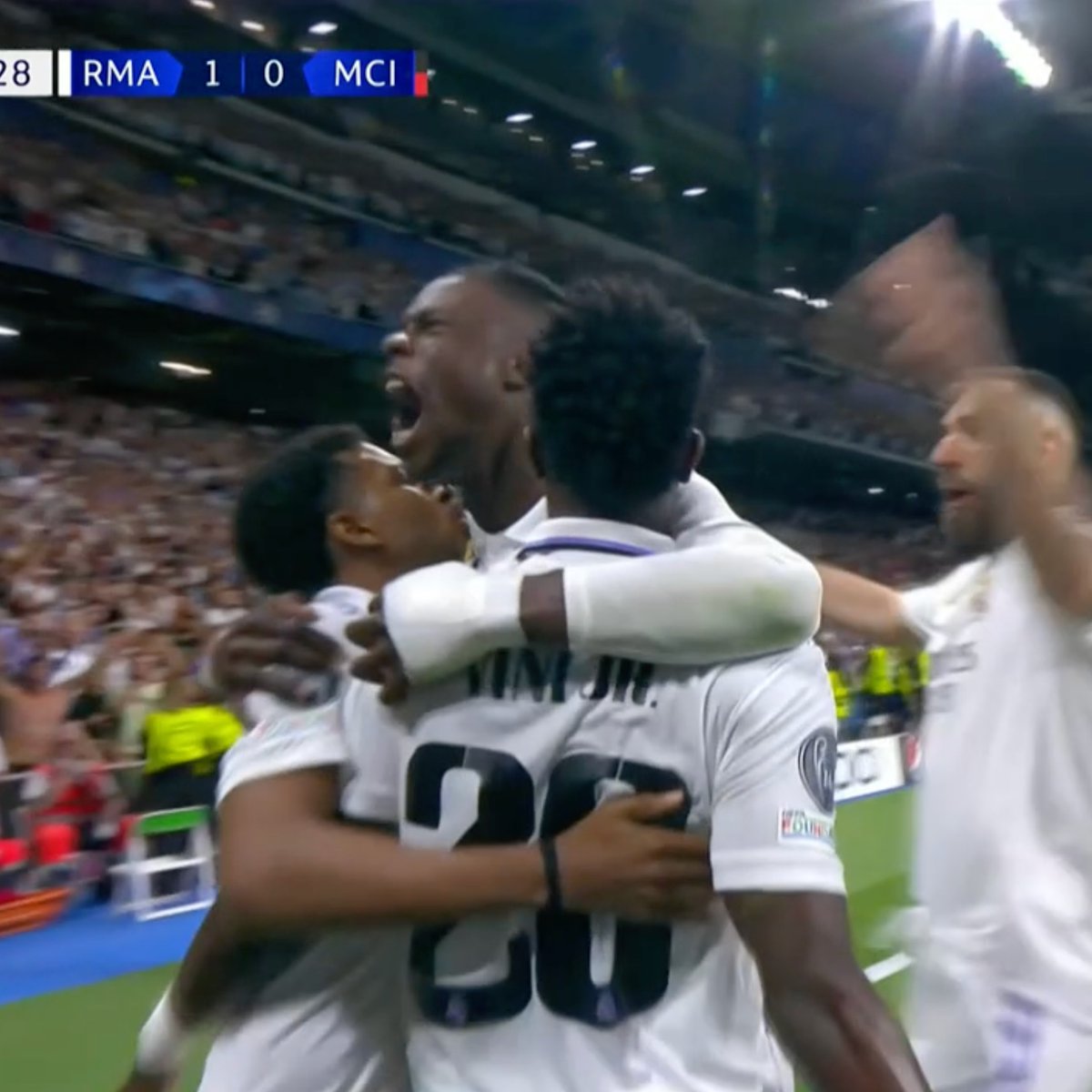 VINICIUS WHAT A GOAL AGAINST MAN CITY!