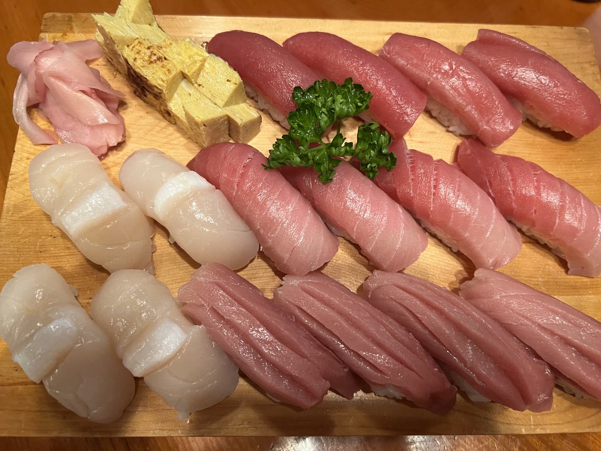 ✨秋田県湯沢市✨ 🍣 大政寿司🍣 やばい🍣美味しかった😆😆 ゲソもワタをつけて、美味しかった☺️☺️