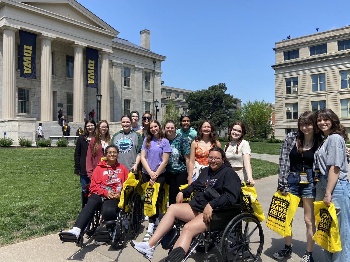 Campus visit to University of Iowa!