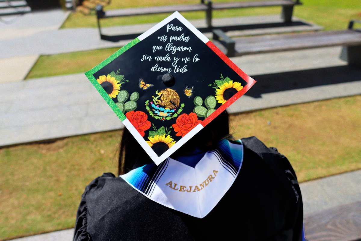 So proud to say that I'm a 1st gen Latina who just graduated w/ honors &amp; received a B.S. in Biology from GSU! As a daughter of immigrants, this accomplishment means everything to me &amp; my family. I will be continuing my journey by working towards a Master's degree in Biology!
