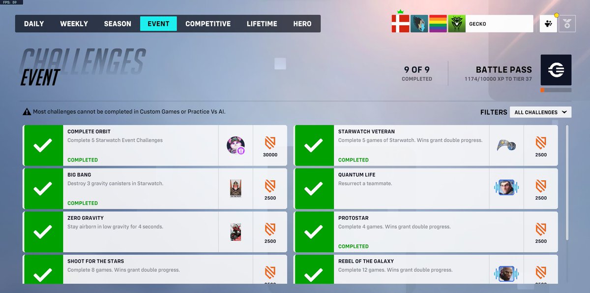 ThatGeCkoFella's tweet photo. First full completion Starwatch WORLD. Next event. https://t.co/vBtEnUfjYN