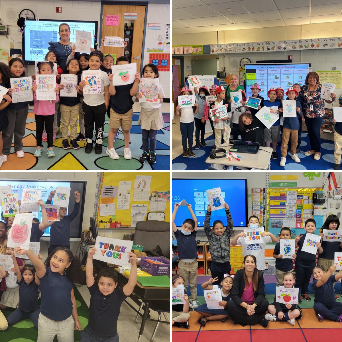 Today we were able to provide teachers with an additional 30 minutes gift of time while their students were hard at work making them cards and coloring pages of appreciation! They enjoyed it! We love our Panther teachers! 💜<a href="/Hartford_Public/">Hartford Public Schools</a> <a href="/HartfordSuper/">Dr. Andraé Townsel</a> <a href="/corinne_barney/">Corinne Barney</a>