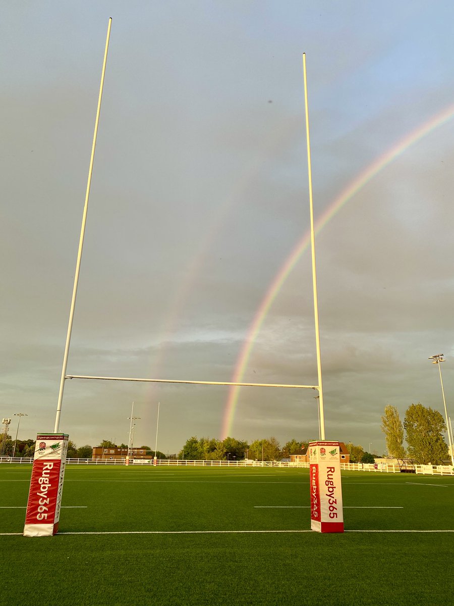 Not sure I’ve seen such a perfect rainbow for years 🌈