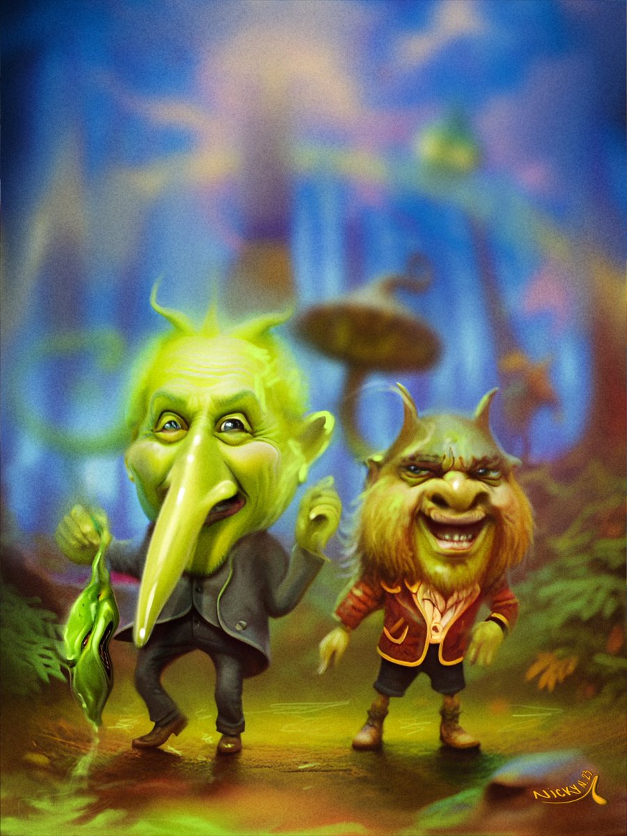 🔥♻️ A new collection coming soon "The Tiny Horror Show": 

A series of lowbrow pop surrealism and neo-surrealism illustrations depicting a twisted and surreal horror show featuring tiny creatures and bizarre and terrifying performers. Each piece explores the intersection between