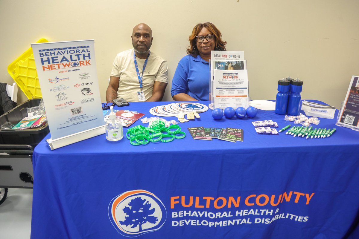FultonSheriff's tweet photo. Fulton County Sheriff's Office was thrilled to participate in the Health and Wellness Fair for Correctional Officers and Employee Week. Thank you to our amazing team for all that you do!
#CorrectionsWeek
#FCSOStrong https://t.co/8UQebc8U7p