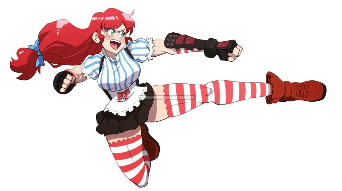 「Final Fast Food VII.  Sephi-Ronald, Wend」|Aaron Schmitのイラスト