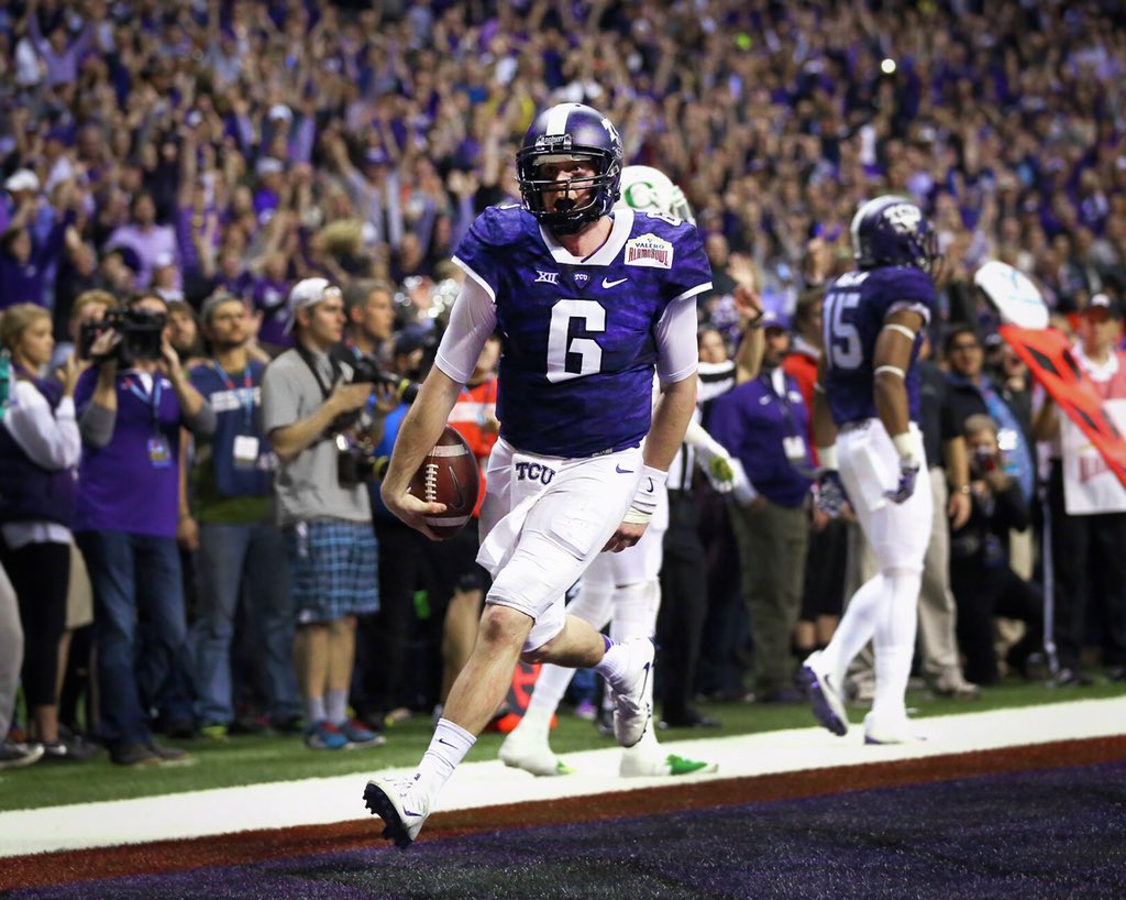 TCUFootball's tweet photo. Keeping Bram and the Kohlhausen family in our thoughts and prayers 🙏🏼 https://t.co/dF4iHPWru2