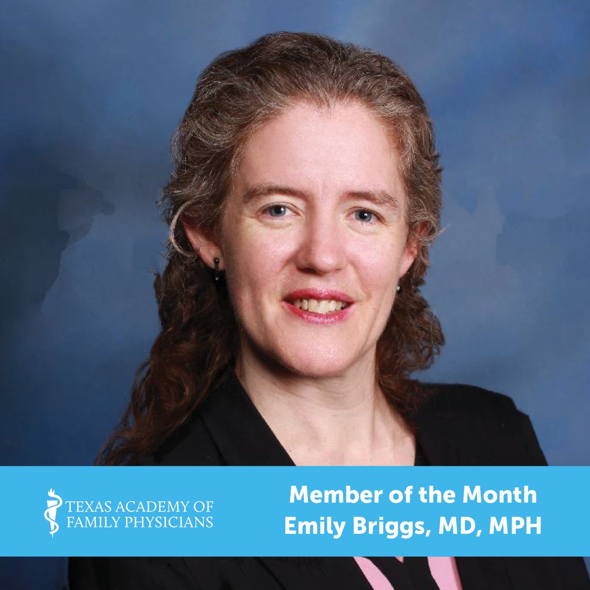'...my passion in family medicine is that I have gotten to know so many of my patients and their families and they love me just as much as I love them.' Meet @ebriggsmd, our May #TAFP Member of the Month. tafp.org/news/mom-5-2023