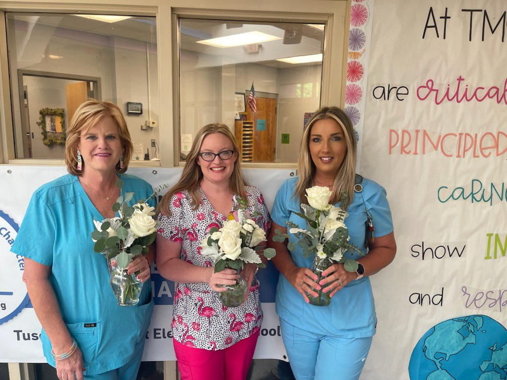 Tuscaloosa Magnet Elementary (@tmselementary) on Twitter photo We appreciate our nurses’ dedication and hard work to keep our students healthy! Thank you for serving and caring for us so well🤕🩹❤️🩹 <a href="/MikeDaria/">Mike Daria</a> <a href="/tidecam/">Deron Cameron Ph.D</a> <a href="/60614Pan/">Preeti Nichani</a> <a href="/TCSBoardofEd/">T🍏S Board of Ed</a> #amazingtothecore We appreciate our nurses’ dedication and hard work to keep our students healthy! Thank you for serving and caring for us so well🤕🩹❤️🩹 <a href="/MikeDaria/">Mike Daria</a> <a href="/tidecam/">Deron Cameron Ph.D</a> <a href="/60614Pan/">Preeti Nichani</a> <a href="/TCSBoardofEd/">T🍏S Board of Ed</a> #amazingtothecore
